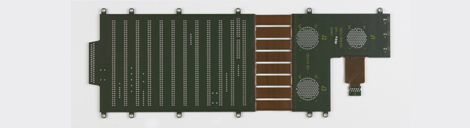 16 Layer Rigid-Flex Circuit with 12 Layer Flex Circuit Book Binding