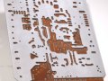 12 Layer Rigid polyimide Circuit with Heat Sink Left View