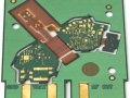 4 Layer Rigid-Flex Circuit with 2 Layer Flex Circuit in Break Away Panel Form