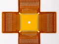 6 Layer Flex Circuit with stiffener 3 mile LINE / 3 mil space