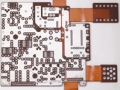 6 Layer Rigid-Flex Circuit with Selective Gold and Solder Plating